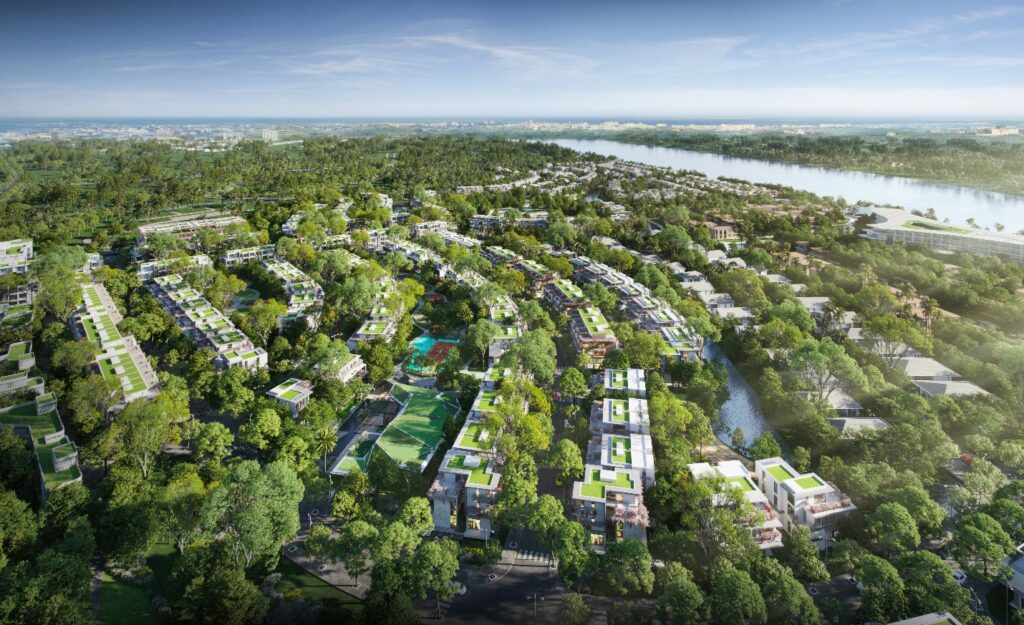 Kiến trúc xanh - Tương lai của ngành xây dựng bền vững tại Việt Nam 21 Eco Park tiên phong kiến tạo không gian sống xanh lớn bậc nhất Việt Nam (Nguồn: Internet)